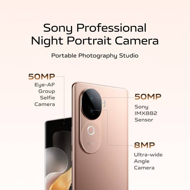 vivo V40e 5G (Royal Bronze, 128 GB)