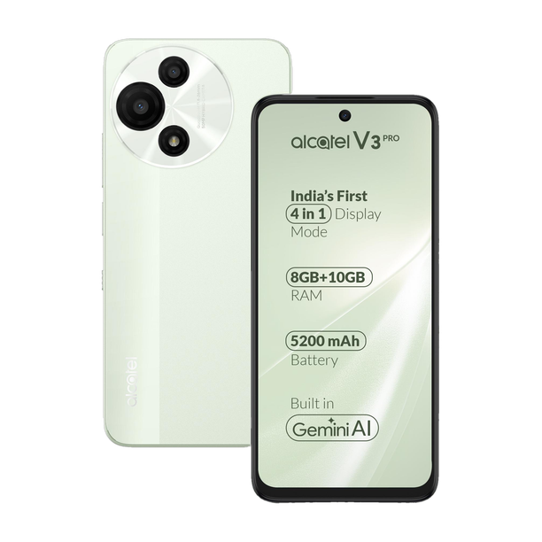 Alcatel V3 Pro 5G (Matcha Green, 256 GB)
