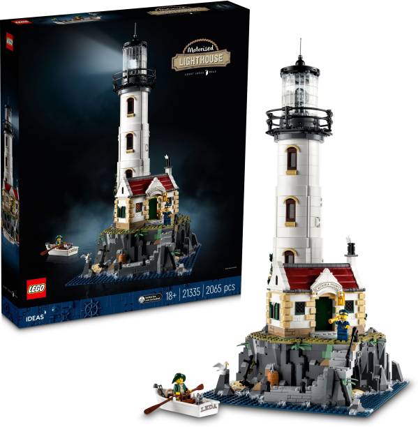 LEGO Ideas Motorized Lighthouse (2065 Blocks) Model Building Kit