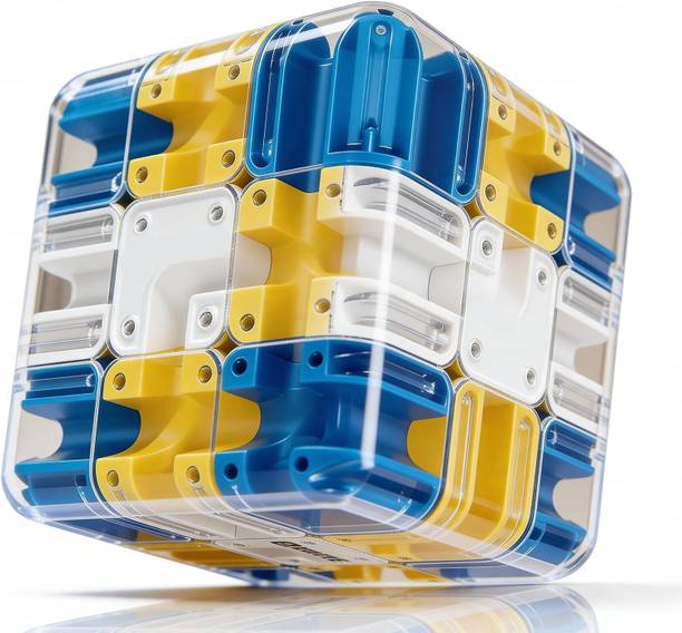 Velmi 3D Rolling Ball Maze Cube, Color Matching Puzzle Brain Game Toy