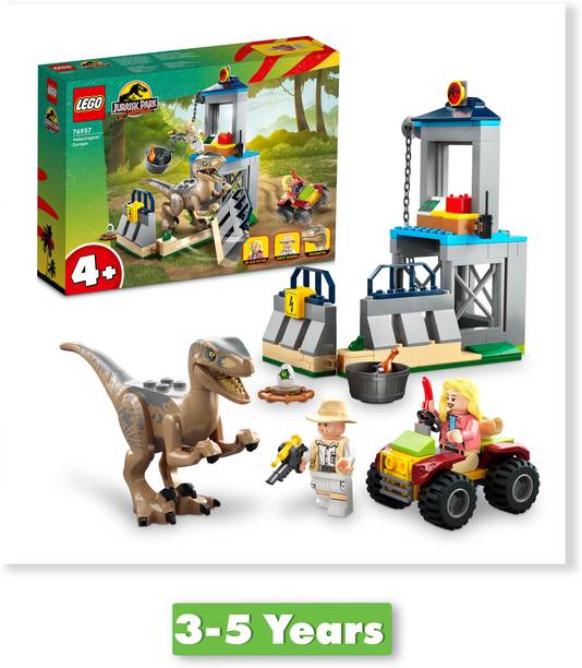 LEGO Velociraptor Escape 76957