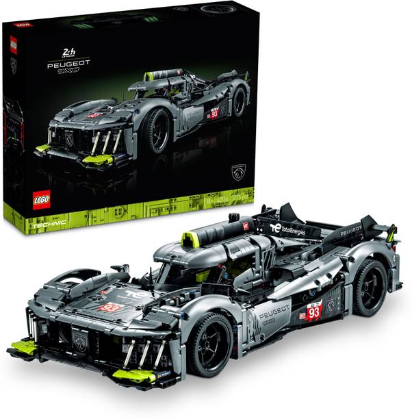 LEGO Technic Peugeot 9X8 24H Le Mans Hybrid Supercar (1775 Blocks) Model Building Kit