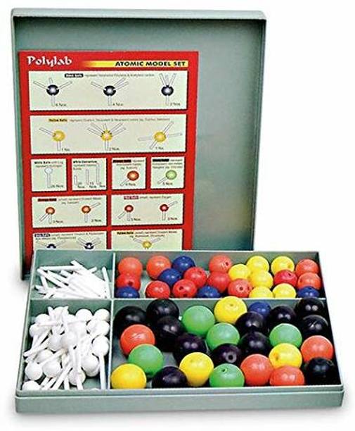 FLORA Atomic Model Set (75 Ball's) To Explain The Atomic Structure Of Carbon Atoms. Dissection Kit