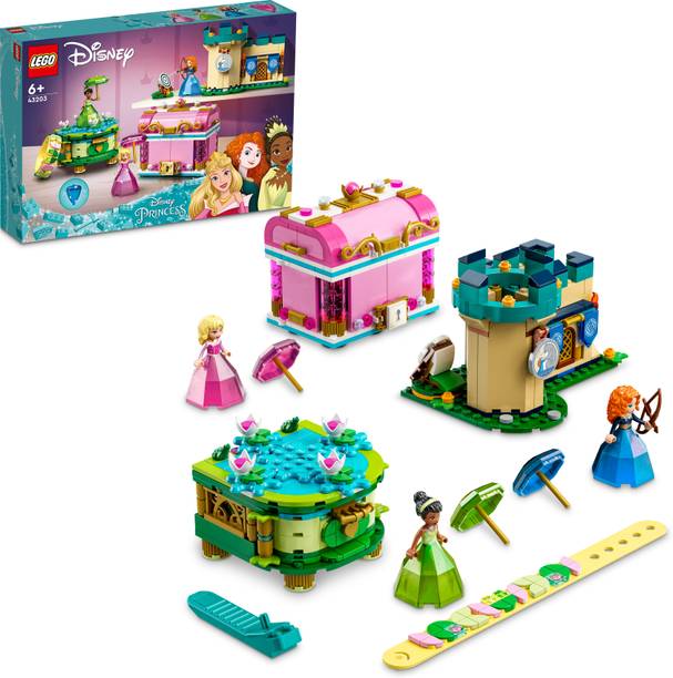 LEGO Aurora, Merida and Tiana's Enchanted Creations 43203