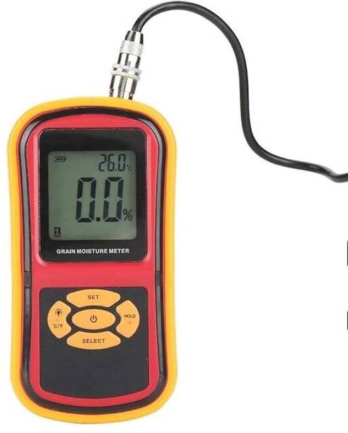MxRady KERRO® Grain Moisture Meter with Measuring Probe & Digital Display GM640 Digital Grain Moisture Meter With Probe LCD Hygrometer Humidity Tester Pin-Type Digital Moisture Measurer