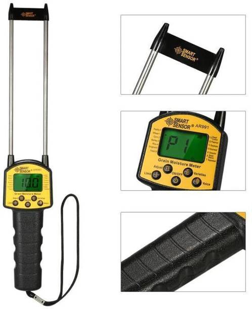 KERRO AR-991 moisture meter Smart Sensor Digital Grain Moisture Meter for Corn, Wheat KERRO Smart Sensor Digital Grain Moisture Meter for Corn, Wheat, AR-991 Pin-Type Digital Moisture Measurer