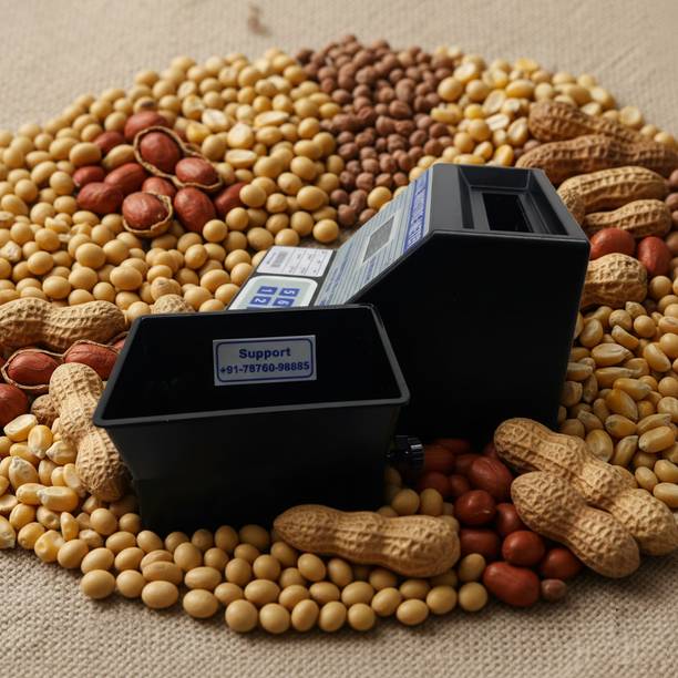 xopic SOYABEAN, GROUNDNUT, CHANA, MAIZE (MAKKA), WHEAT \ DIGITAL MOISTURE METER FOR SOYABEAN, GROUNDNUT, CHANA, MAIZE (MAKKA), WHEAT Pinless Digital Moisture Measurer
