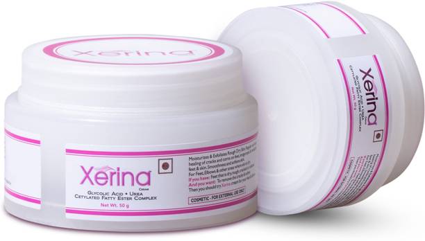XERINA SunPharma Foot Cream, Exfoliation, Hydration & Healing for Dry Skin