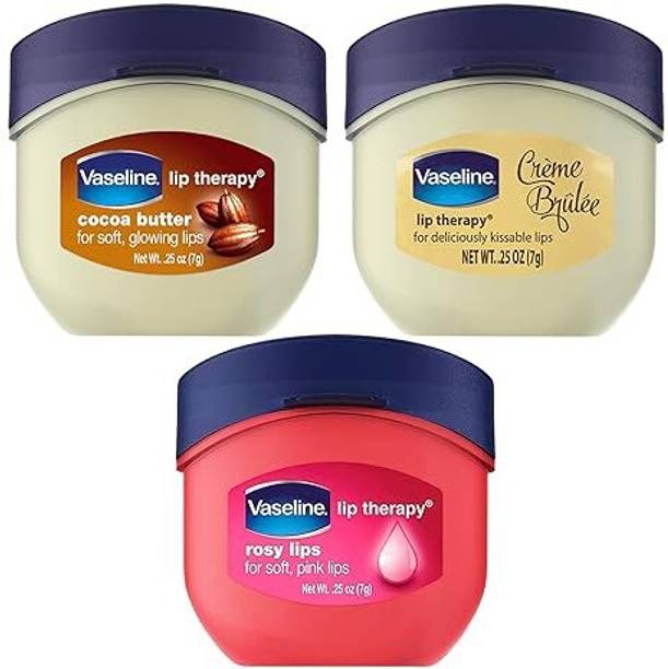 Vaseline Lip Therapy Variety 3-Pack