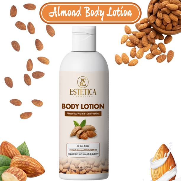 Estetica Almond & Vitamin E Refreshing Body Lotion-For a Long-Lasting