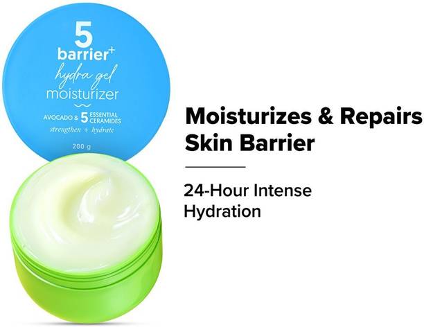 एक्वालॉजिका Barrier+ Hydra Gel Moisturizer with 5 Ceramides & Avocado