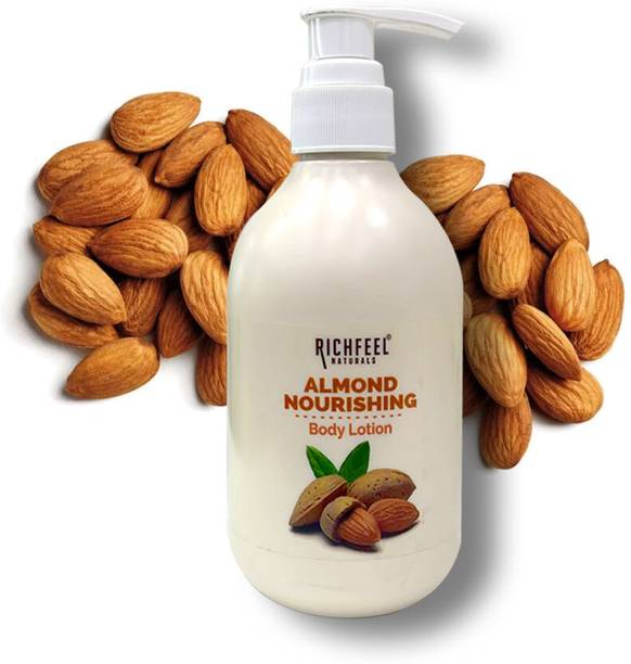 RICHFEEL Almond Nourishing Body Lotion | Intense Moisturization | 200 ml