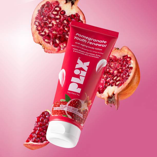 The Plant Fix Plix Pomegranate Youth Renewal Lotion, Reduces fine lines & wrinkles,Lightweight care