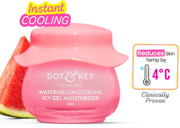 Dot & Key Watermelon Cooling Icy Gel Moisturizer,Instantly Cools Skin,With Hyaluronic