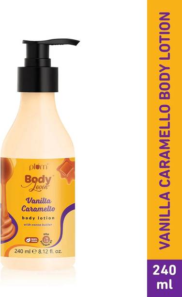Plum BodyLovin' Vanilla Caramello Body Lotion with Cocoa Butter | Deep Moisturization