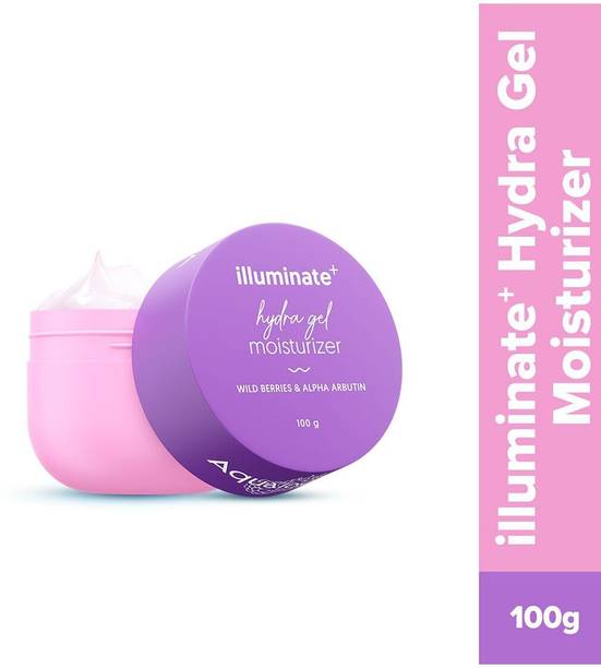 Aqualogica Illuminate + Hydra Gel Moisturizer with Wild Berries & Alpha Arbutin