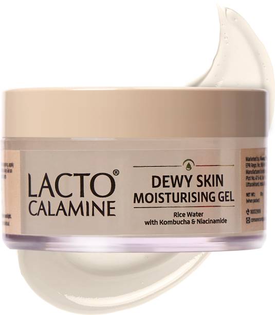 Lacto Calamine Dewy Rice Moisturiser for oily skin|with Niacinamide
