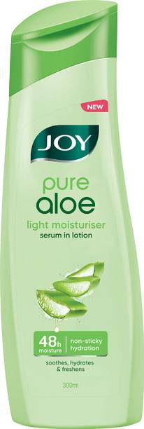 Joy Pure Aloe Light Moisturising Serum Body Lotion | 48Hr Moisturization