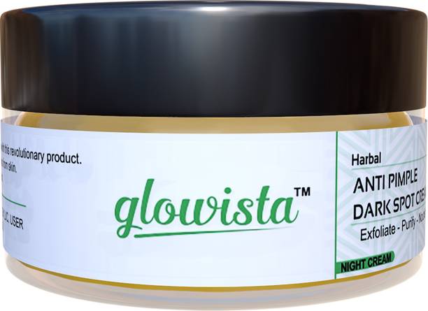 glowista Anti Pimple And Dark Spot Removal Fairness Cream With Neem, And Aloe Vera For Men And Women 50g