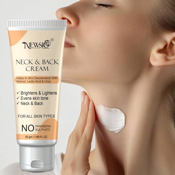 Newsio Neck Back Cream | Removes Fine Lines & Tanning, Lighten Body Cream- Men & Women