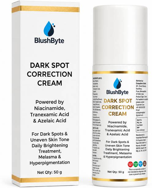 Blushbyte Dark Spot Correction Cream For Hyper Pigmentation & Melasma Face Cream
