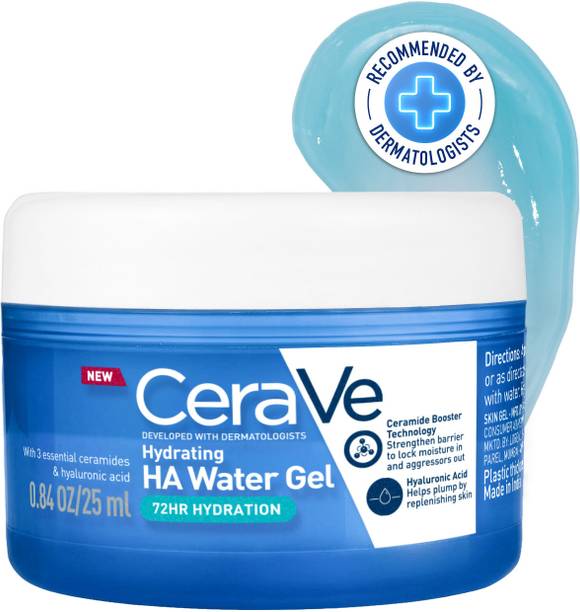 सेरवे HA water gel face moisturizer with Hyaluronic Acid for plumpy hydration