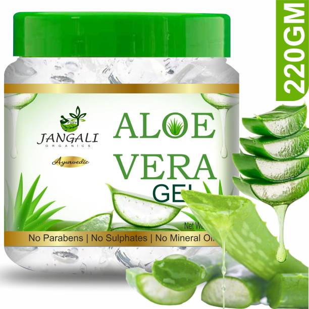 Pure Jangali Organics Aloe Vera Multipurpose Beauty Gel for Skin and Hair