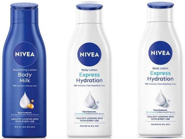 NIVEA 2 Express Hydration & 1 Bodymilk 75mlLotion