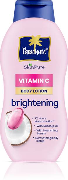 Parachute SkinPure Body Lotion with Vitamin C & Virgin Coconut Oil |Long-Lasting Hydration 400 ml