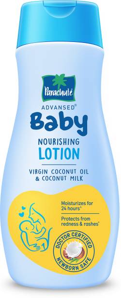 Parachute Advansed Baby Nourishing Lotion for new born made with Virgin Coconut Oil & Coconut Milk