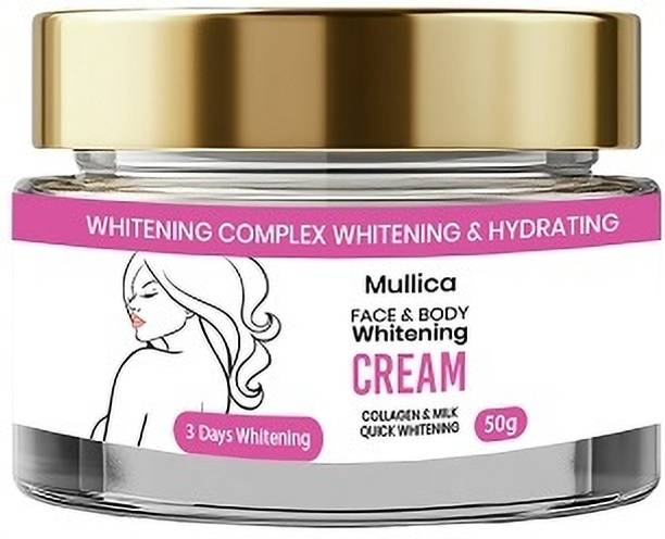 MULLICA Whitening Cream for Face & Body – Dark Spot Corrector & Even Skin Tone