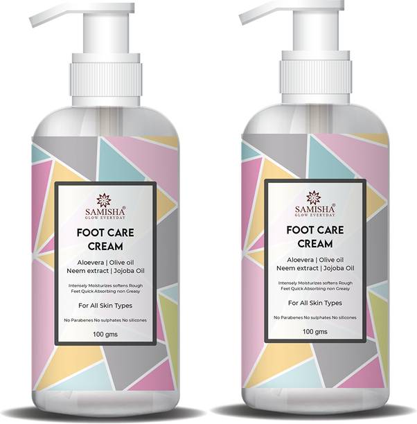Samisha Remedial Foot Care Cream For Cracks And Tanned Skin | Moisturizer For Feet