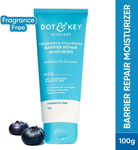 Dot & Key Ceramides & Hyaluronic Barrier Repair Moisturizer With Probiotics & Rice Water