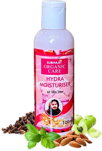 SUBHAJIT ORGANIC CARE Hydra Moisturizer With Aloe Vera, Carrot Seed, Vitamin C For All Skin Types