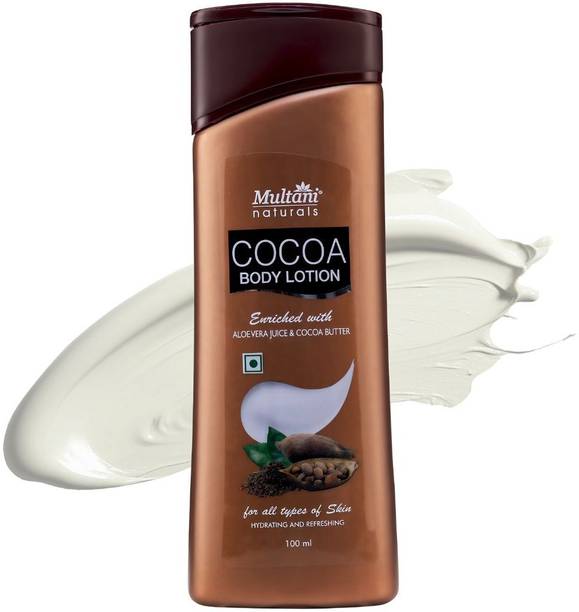 Multani Natural Cocoa Butter & Aloevera Body Lotion | Nourish & Moisturize -