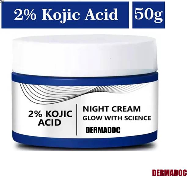 FLIXY 2% Kojic-Acid Night-Cream | Skin Brightening | Reduces Dark Spots