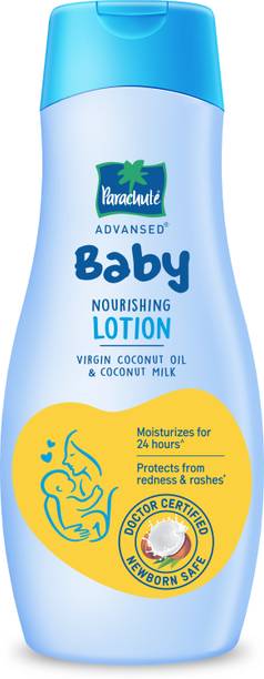 Parachute Advansed Baby Lotion for New Born Babies, Ph 5.5, 24Hr Moisturization, Doctor Certified