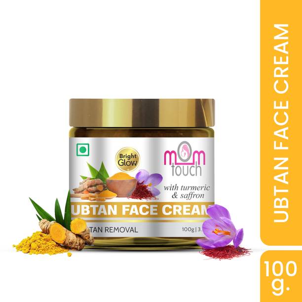 mom touch Ubtan Turmeric & Saffron De-Tan Glow Light Day & Night