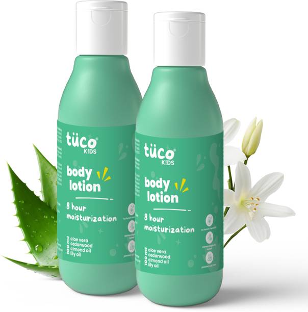 TuCo Kids Body Lotion for kids 4-10, 2-5, 10-15 years | 100ml-Pack of 2