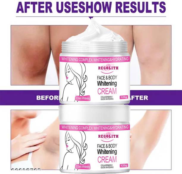 Regolith Fair & Bright Women & Men Day Cream Skin Whitening Brightening Men & Women