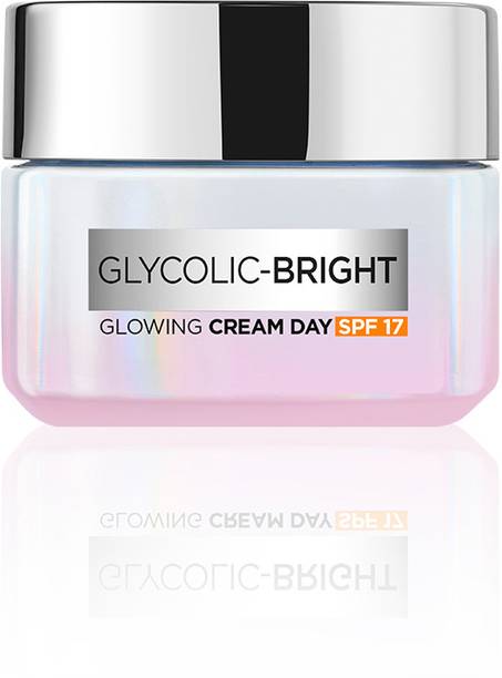 L'Oréal Paris Glycolic Bright Day Cream with SPF 17 | Dark Spot Reduction & Even Toned Skin
