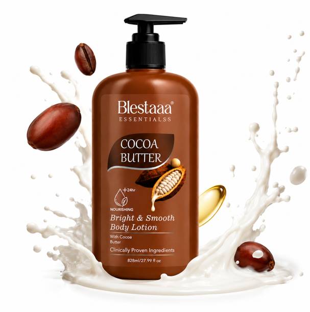 blestaaa essentialss Ultra Moisturizing Cocoa Butter Lotion for Dry & Rough Skin Care