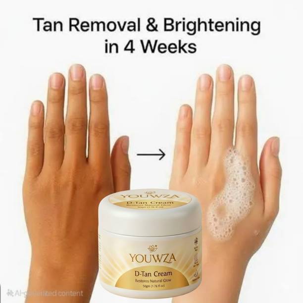 YOUWZA D-Tan Pack for Instant Tan Removal Acne scar darkness & mark Protection