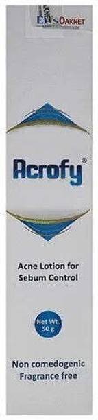 GLOWVIVA Acrofy Acne Lotion for Sebum Control – Moisturiser For Acne-Prone Skin