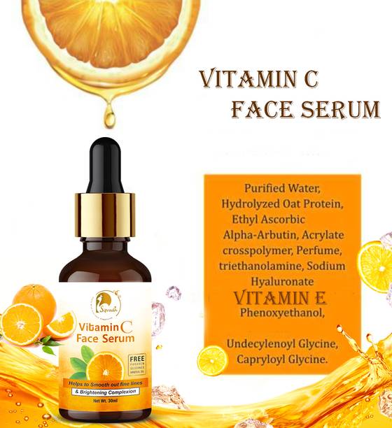 Sipradh Natural Vitamin C Face Serum for Skin Whitening And Brightening FOR MEN & WOMEN