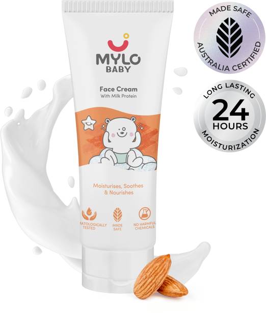 MYLO Baby Cream for Face | Dermatologically Tested | Soothes Skin Irritation