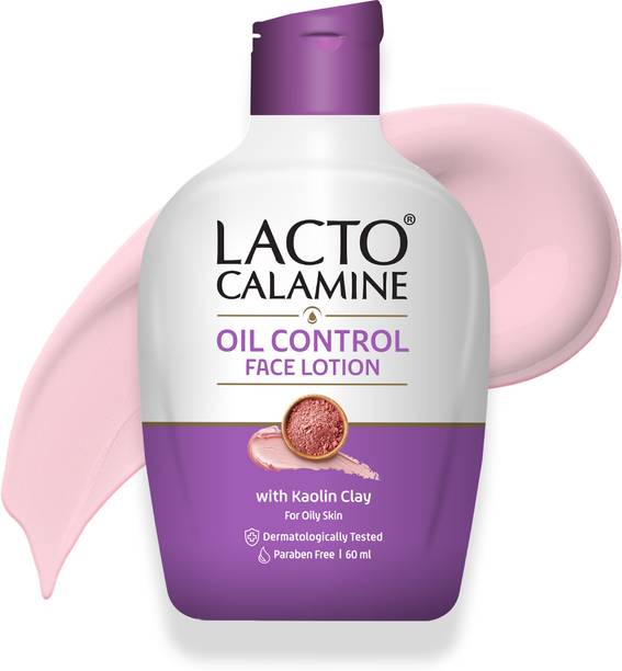 लैक्टो कैलामाइन Daily Face care Lotion for Oil Balance - Oily Skin, Retain Moisture, Absorb excess Oil & Helps prevent Pimples, acne & dark spots