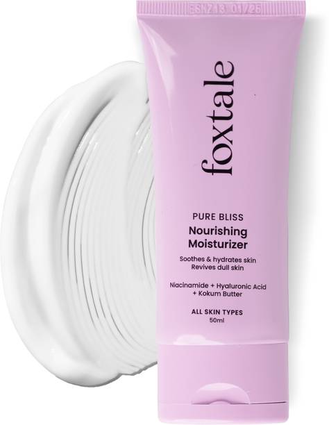 फॉक्सटेल Nourishing Ceramide Moisturiser|Lightweight |Non-sticky |100hrs Hydration
