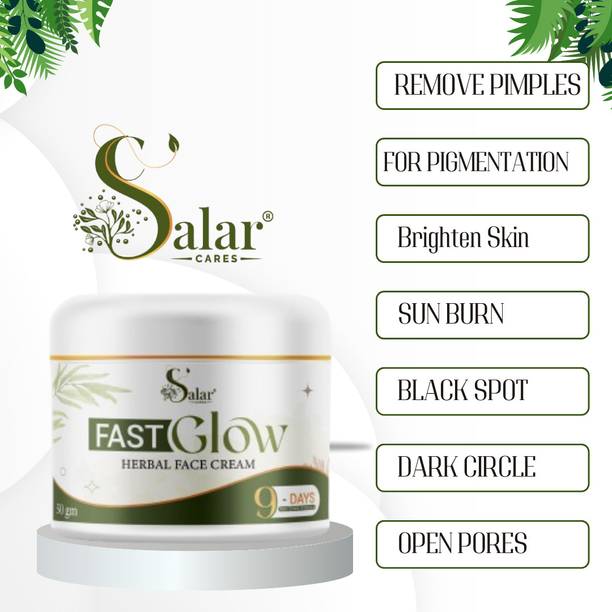 SALAR CARES FAST GLOW CREAM FOR,DARK CIRCLE,PIMPLES,SUNBURN,GLOWING,BLACK SPOT,SUNTAN-BURN