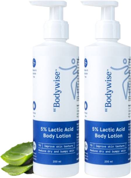 Be Bodywise 5% Lactic Acid Body Lotion | For Improving Skin Texture & Strawberry Legs